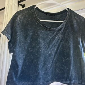 Truly Madly Deeply Acid Wash Crop Top